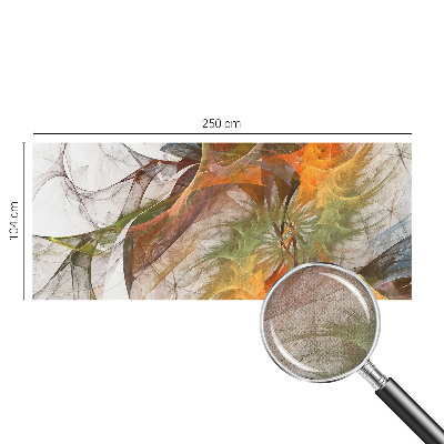 3D fototapet med ett abstrakt kalejdoskopmotiv
