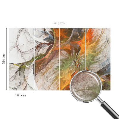 3D fototapet Abstrakt kalejdoskop