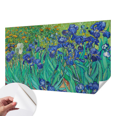 Fototapet för barn Trädgårdsblommor