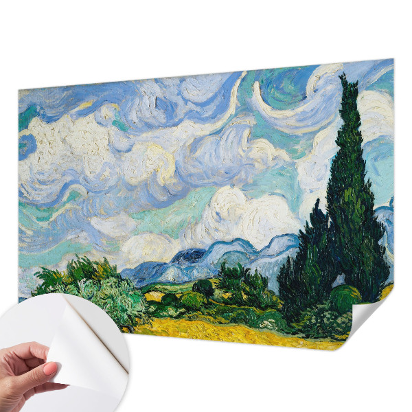 Fototapet barnrum Uttrycksfulla moln