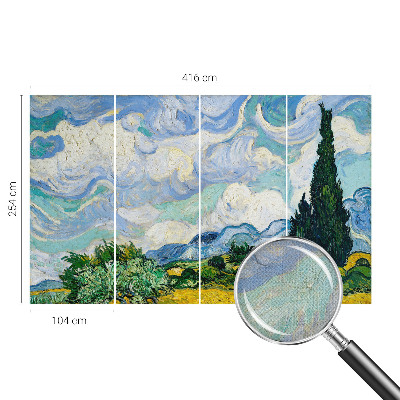 Fototapet barnrum Uttrycksfulla moln