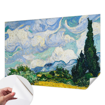 Fototapet barnrum Uttrycksfulla moln