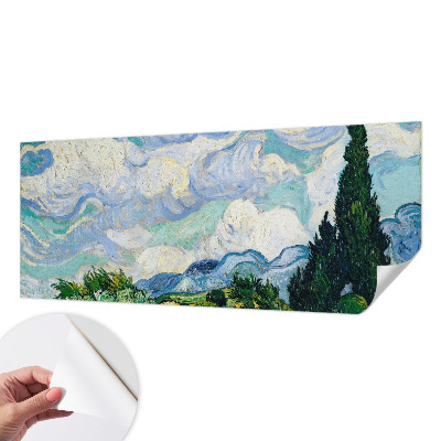 Fototapet barnrum Uttrycksfulla moln