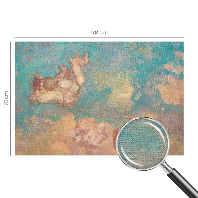 Peel and stick fototapet med motiv av himmelska pegasi