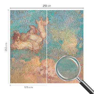 Peel and stick fototapet med motiv av himmelska pegasi