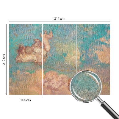 Peel and stick fototapet med motiv av himmelska pegasi