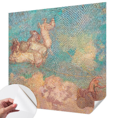 Peel and stick fototapet med motiv av himmelska pegasi