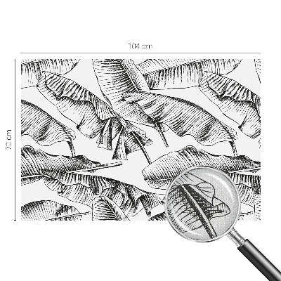 Fototapet barn Bananblad