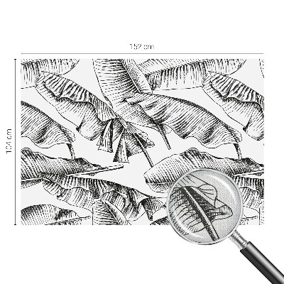 Fototapet barn Bananblad