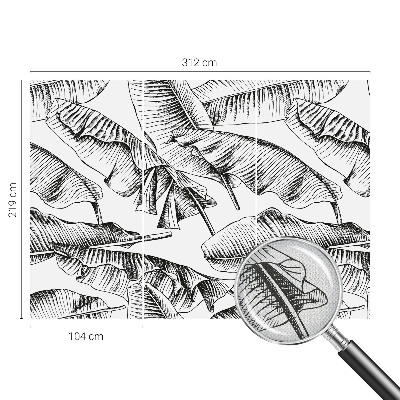 Fototapet barn Bananblad