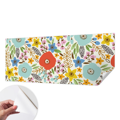 Fototapet för barn Blommönster