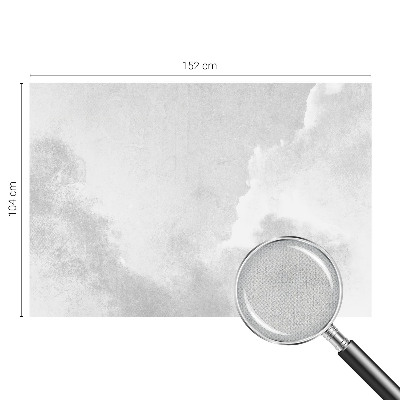 Självhäftande fototapet Subtila moln