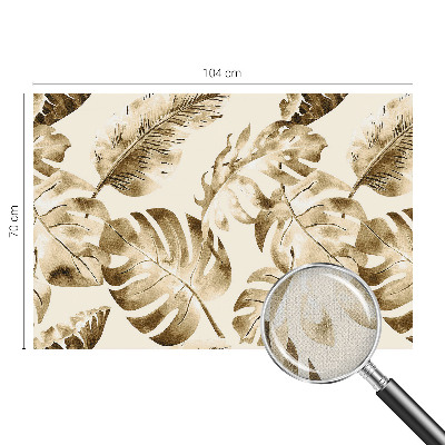 Självhäftande fotovägg med motiv av exotisk flora