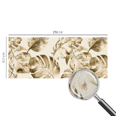 Självhäftande fotovägg med motiv av exotisk flora