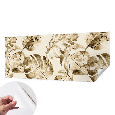 Självhäftande fotovägg Exotisk flora