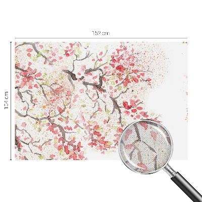 Peel and stick fototapet Blommande grenar