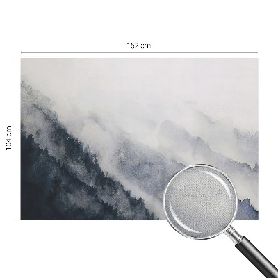 Fototapet för barn Bergsdimma