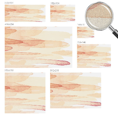 Självhäftande fotovägg Pastellfärgade streck