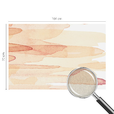 Självhäftande fotovägg Pastellfärgade streck