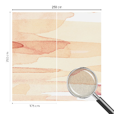 Självhäftande fotovägg Pastellfärgade streck