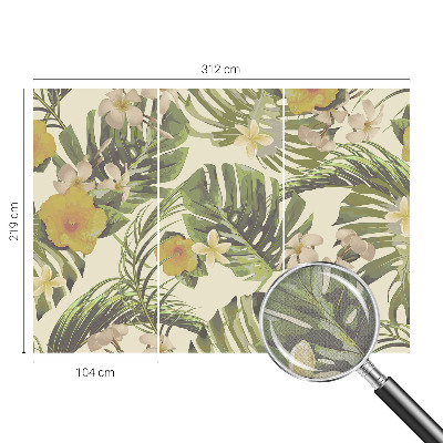 Fototapet barn Exotisk flora