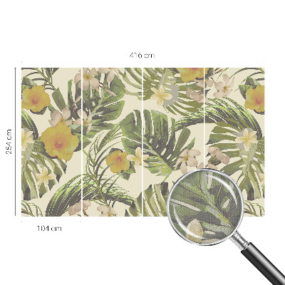 Fototapet barn Exotisk flora