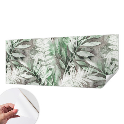 Självhäftande fototapet Akvarellblad