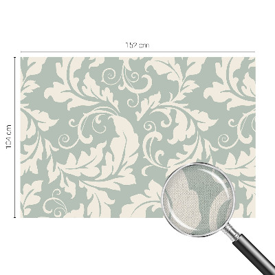 3D fototapet Dekorativa blad