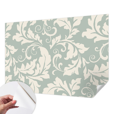 3D fototapet Dekorativa blad