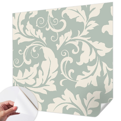 3D fototapet Dekorativa blad