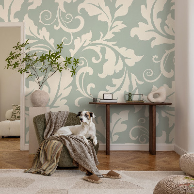 3D fototapet Dekorativa blad