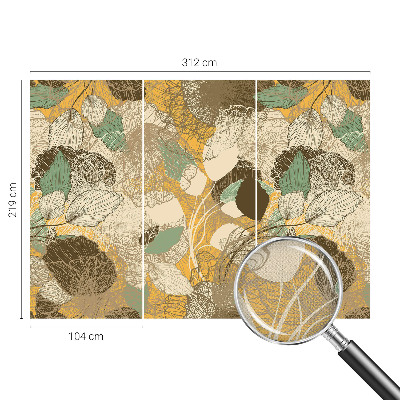 Fototapet barnrum Växtens skönhet