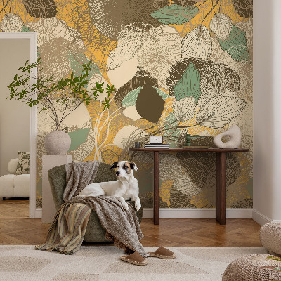 Fototapet barnrum Växtens skönhet