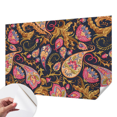 Fototapet för barn Färgglad paisley