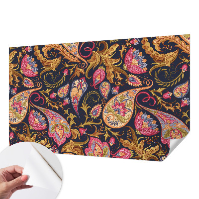 Fototapet för barn Färgglad paisley