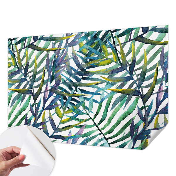 Självhäftande fototapet Exotisk vegetation