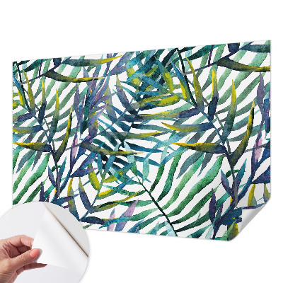 Självhäftande fototapet Exotisk vegetation