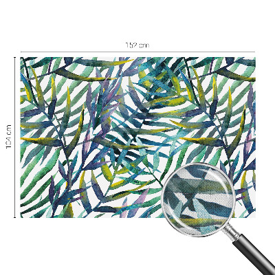 Självhäftande fototapet Exotisk vegetation