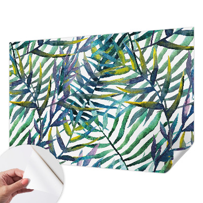 Självhäftande fototapet Exotisk vegetation