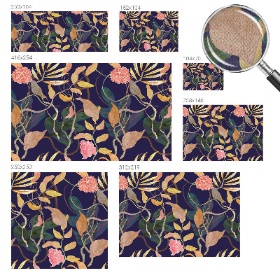 Peel and stick fototapet Växtliknande elegans