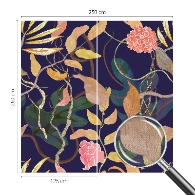 Peel and stick fototapet Växtliknande elegans