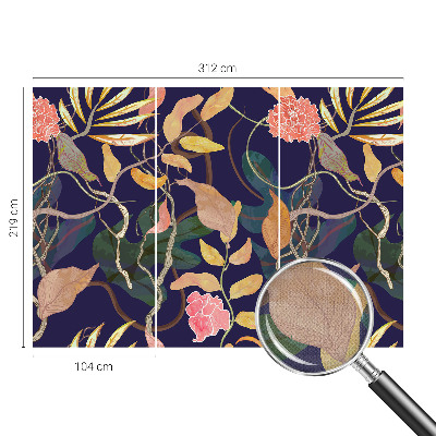 Peel and stick fototapet Växtliknande elegans