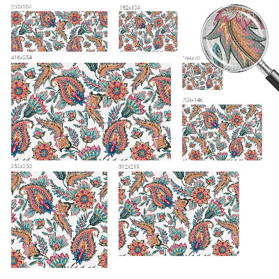 Självhäftande fototapet Orientaliskt mönster