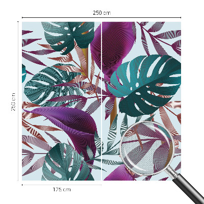 Fototapet barn Tropisk komposition