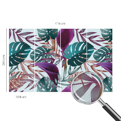 Fototapet barn Tropisk komposition