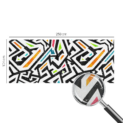 3D fototapet Abstrakt mosaik