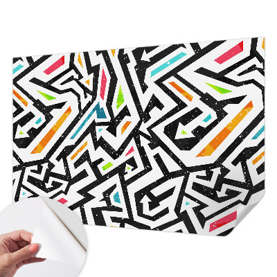 3D fototapet Abstrakt mosaik