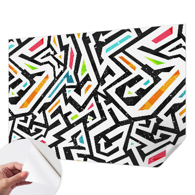 3D fototapet Abstrakt mosaik