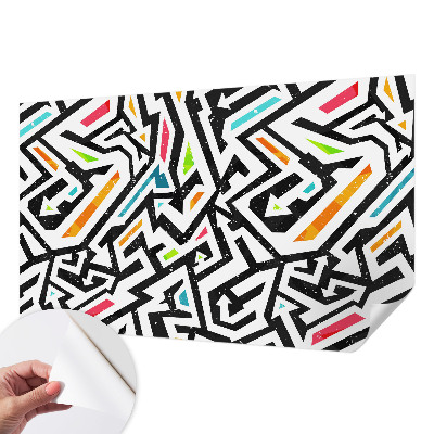 3D fototapet Abstrakt mosaik