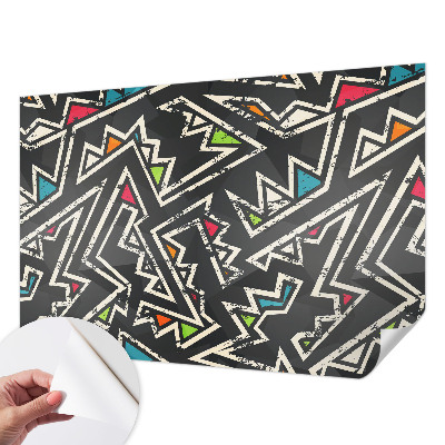 Självhäftande fototapet Energisk geometri